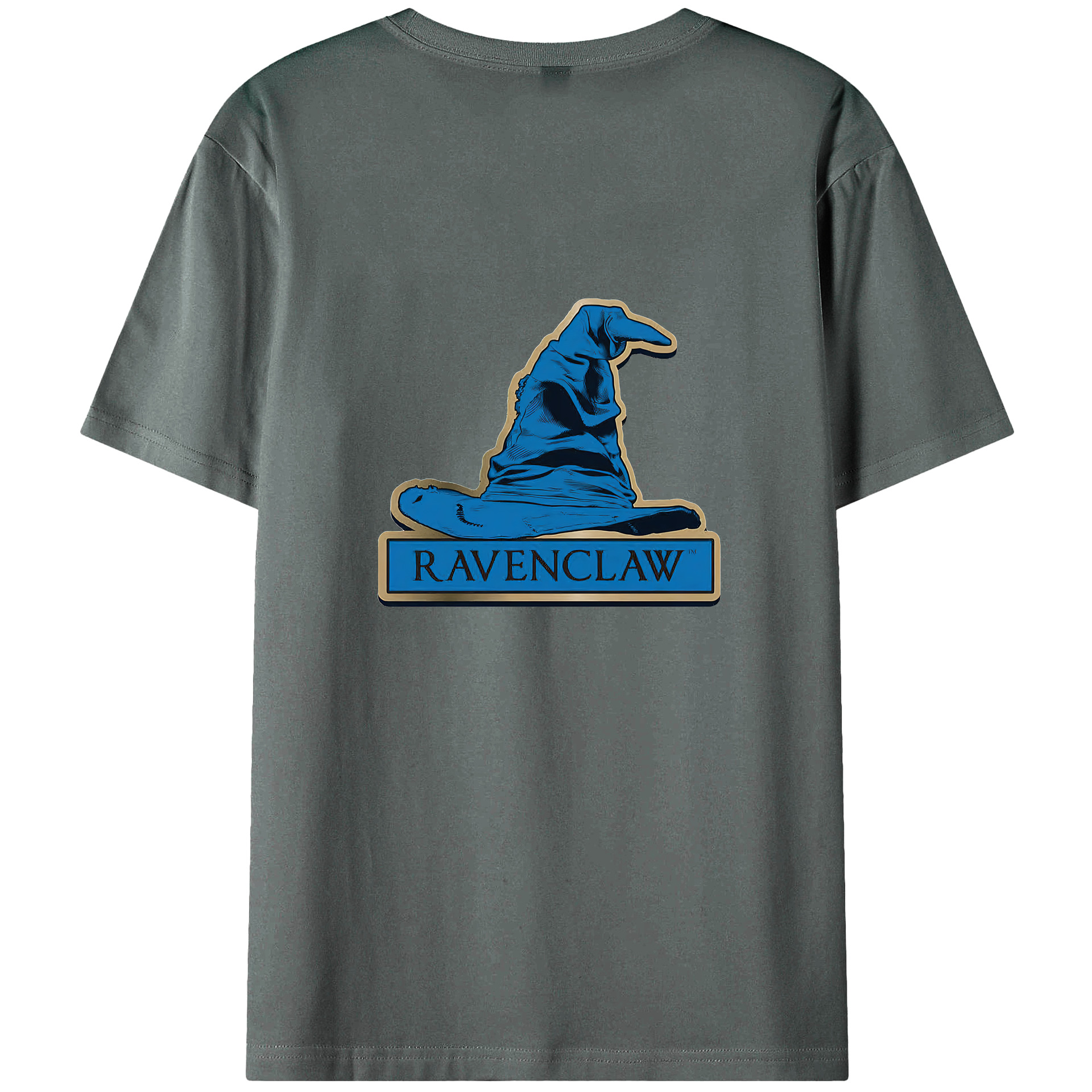 （画像用） Harry Potter ハリー・ポッターシリーズ 綿100％ メンズ半袖Tシャツ（バックプリント） 通気性